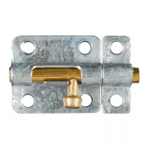2-1/2" Galvanized Barrel Bolt