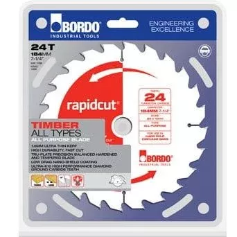 254mm x 60T Rapidcut Thin Kerf Blade | Industrial Shed