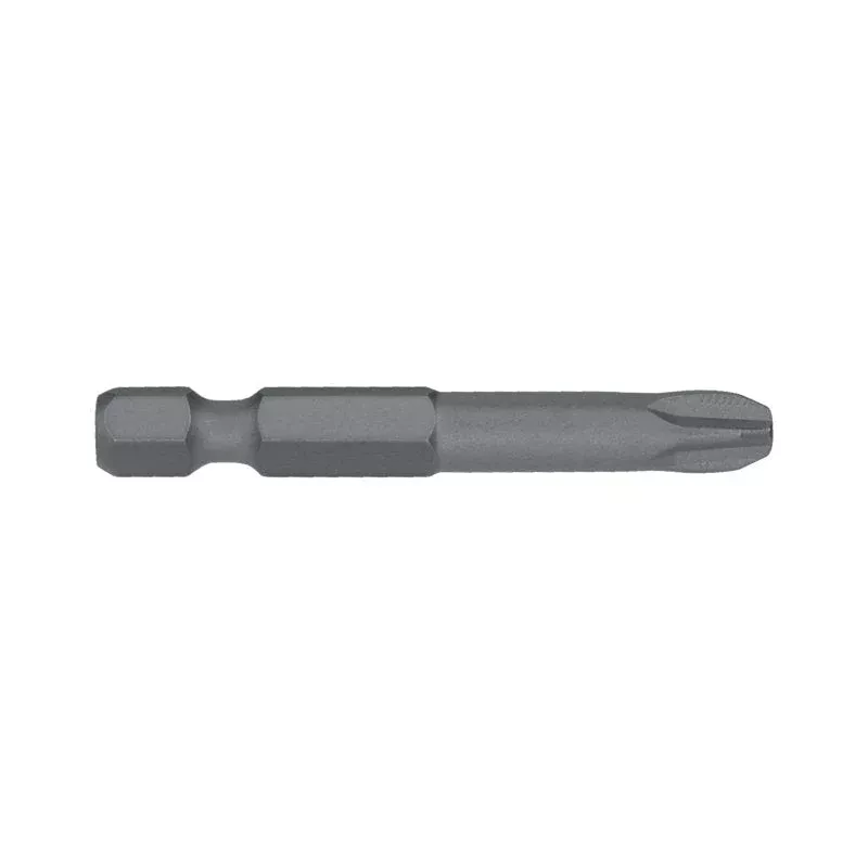 #3 x 50mm Phillips Power Bit Ribbed (Pkt 10) | Alpha
