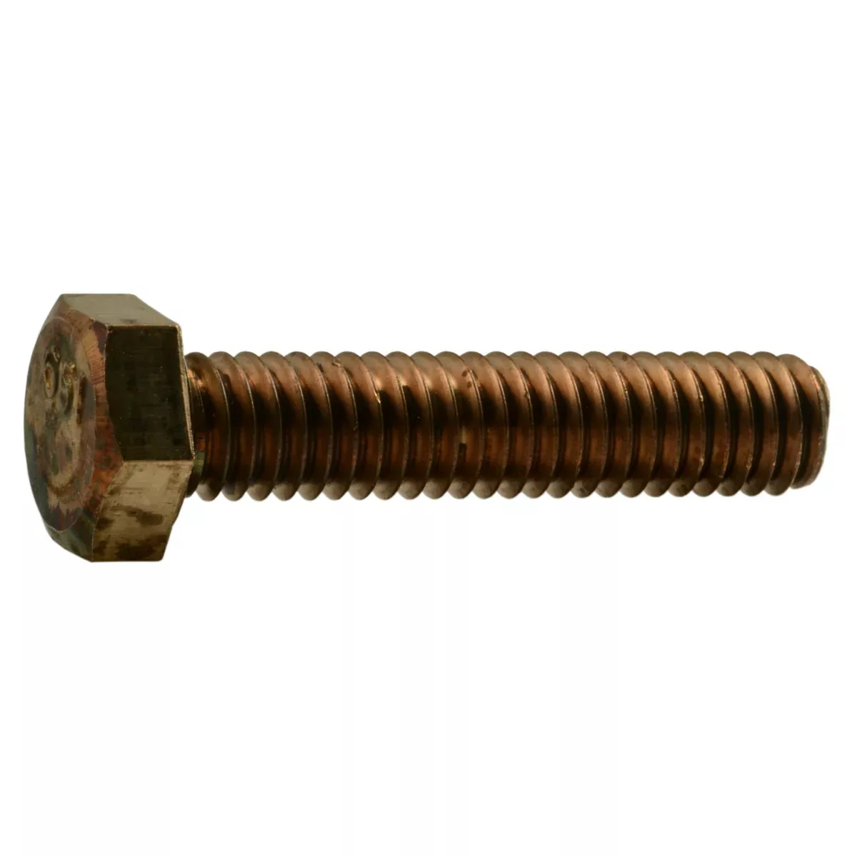 5/16"-18 x 1-1/2" Silicon Bronze Coarse Thread Hex Cap Screws
