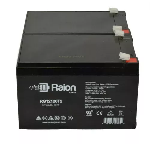Bladez Mobility XTR COMP II 12V 12Ah Battery (2 Pack)