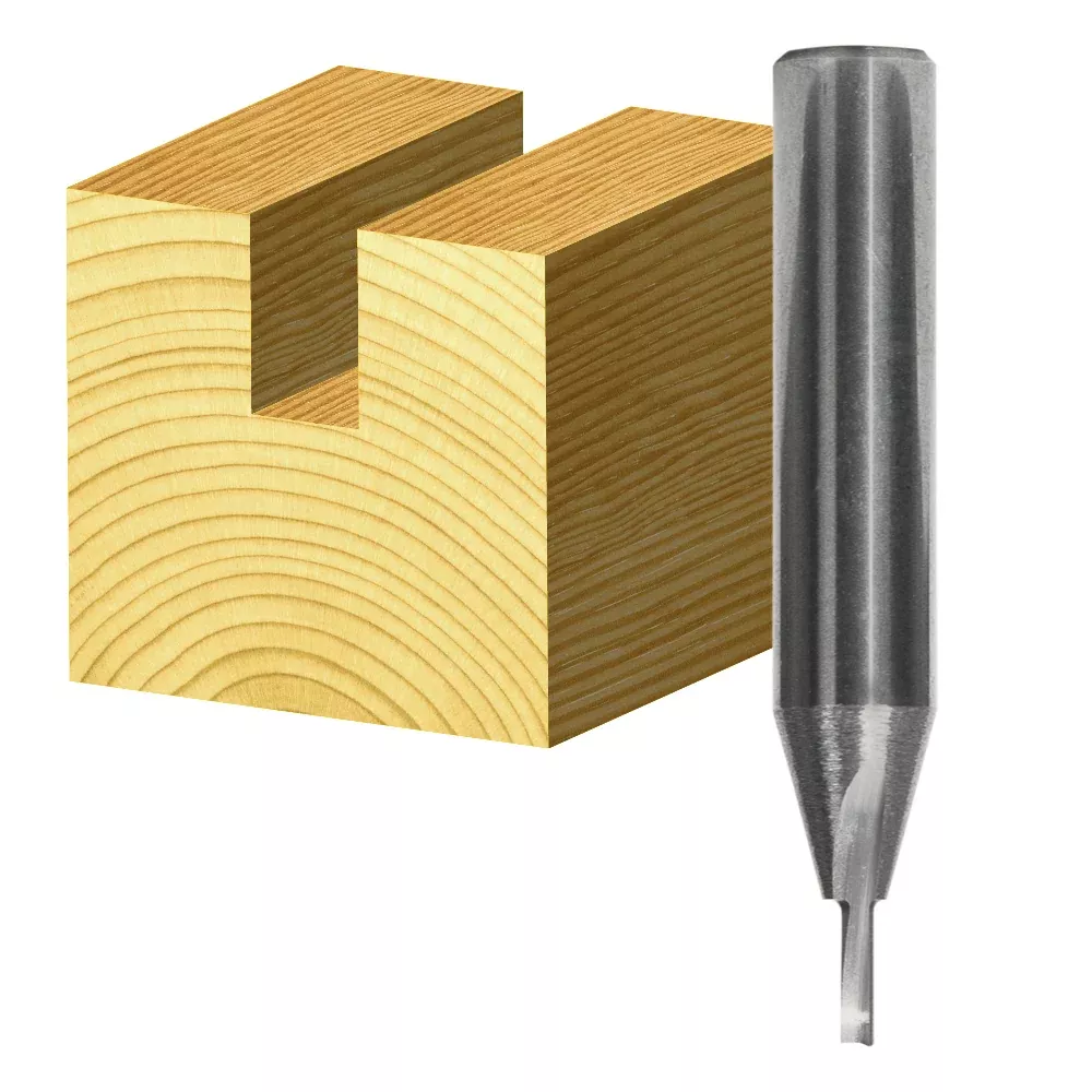 Carbitool 2.4mm Straight Bit Solid Carbide Industrial Shed | T 203 S