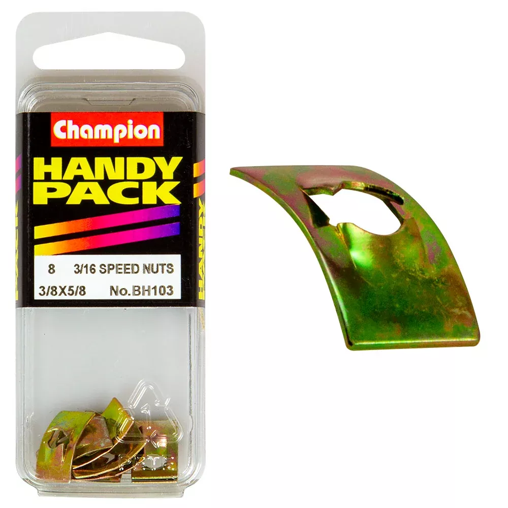 Champion Speed Nuts - 5 mm ID | Industrial Shed