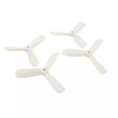 DALPROP T3545BN Bullnose Tri Blade White Propeller (4pcs) : FPV Drone