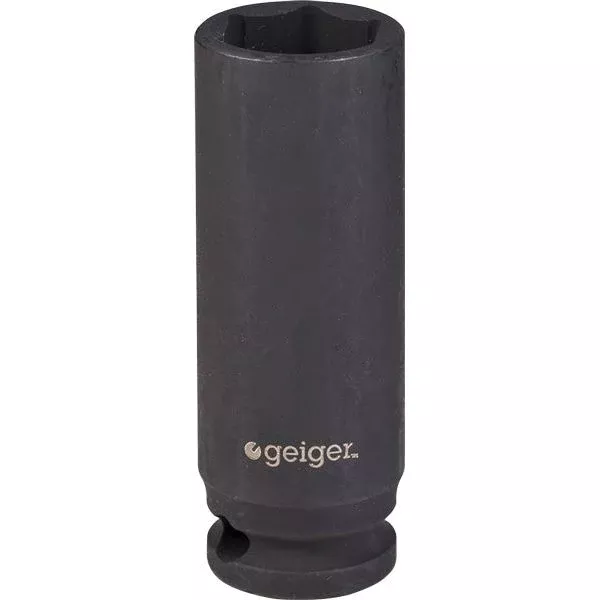 Geiger 3/8" Drive 19mm Deep IMPACT Socket | Industrial Shed