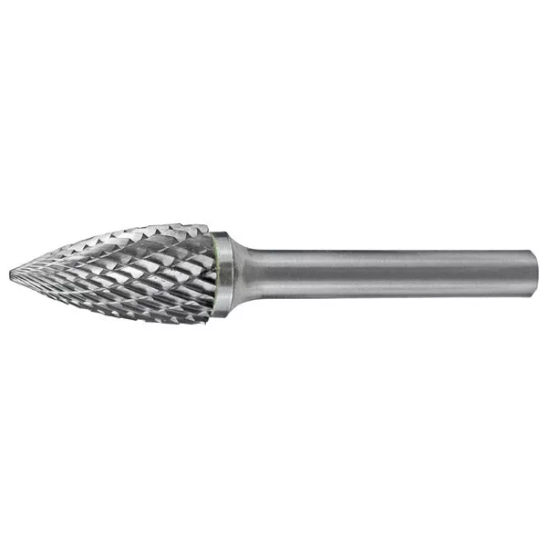 Holemaker Carbide Burr - Tree Shape Pointed End 1/2" x 1 - CB6M-SG5