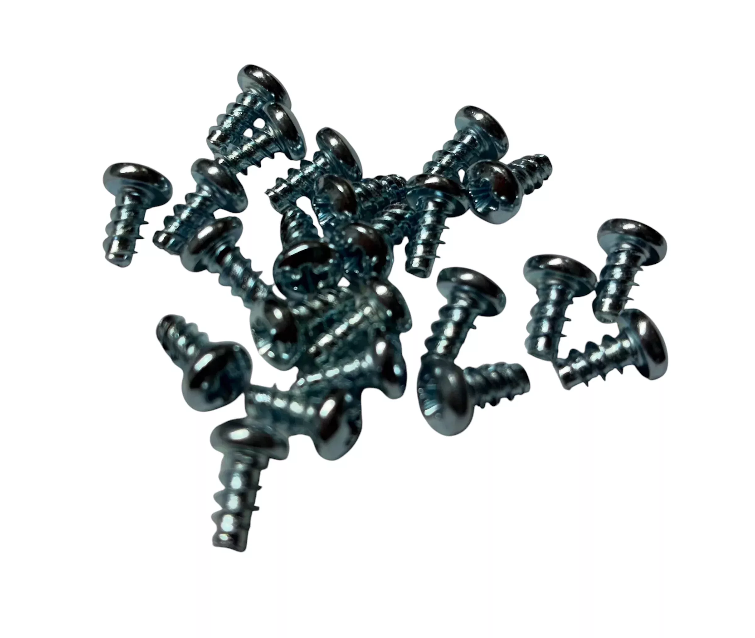 (LPP0416) PHILLIPS PLATED PAN HEAD TRI-LOBE THREAD ROLLING SCREW #4 X 1
