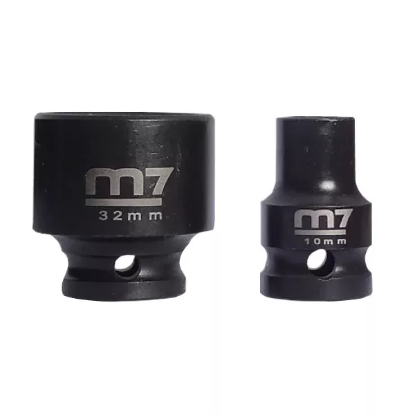 M7 Impact Socket - 1/2" DR 6 Point - 1/4" | M | ITM Sockets Online