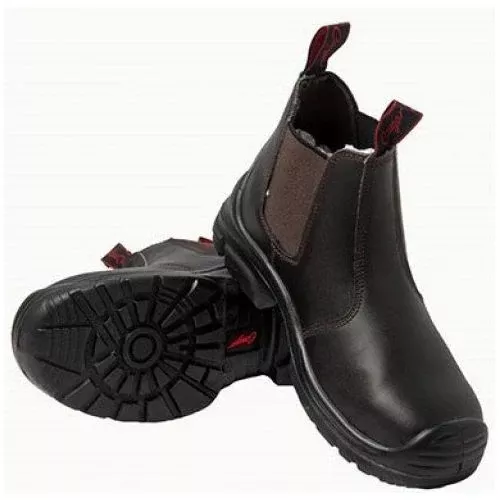 Maxisafe E201C Elastic Safety Boot - Claret - Size 9.5 E201C-9.5
