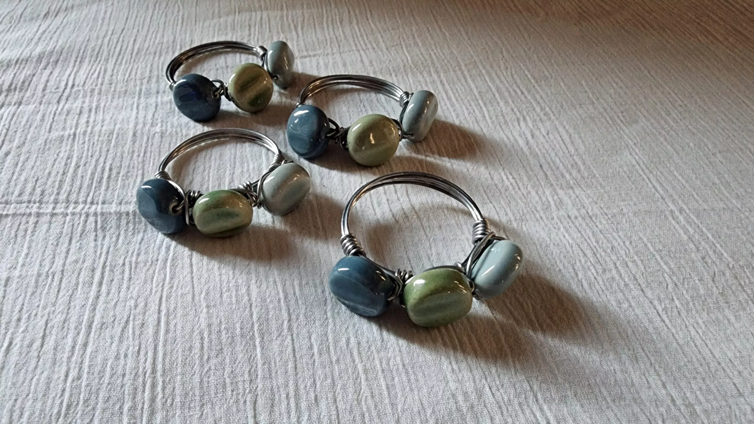 Napkin Rings Beach Theme – set of 4