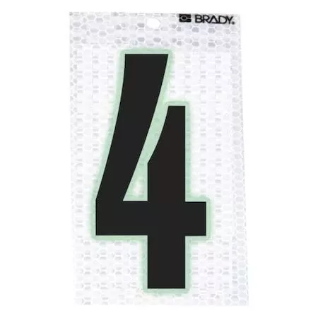 NumberLabel,2-3/8inH,1-1/2inW,PK10