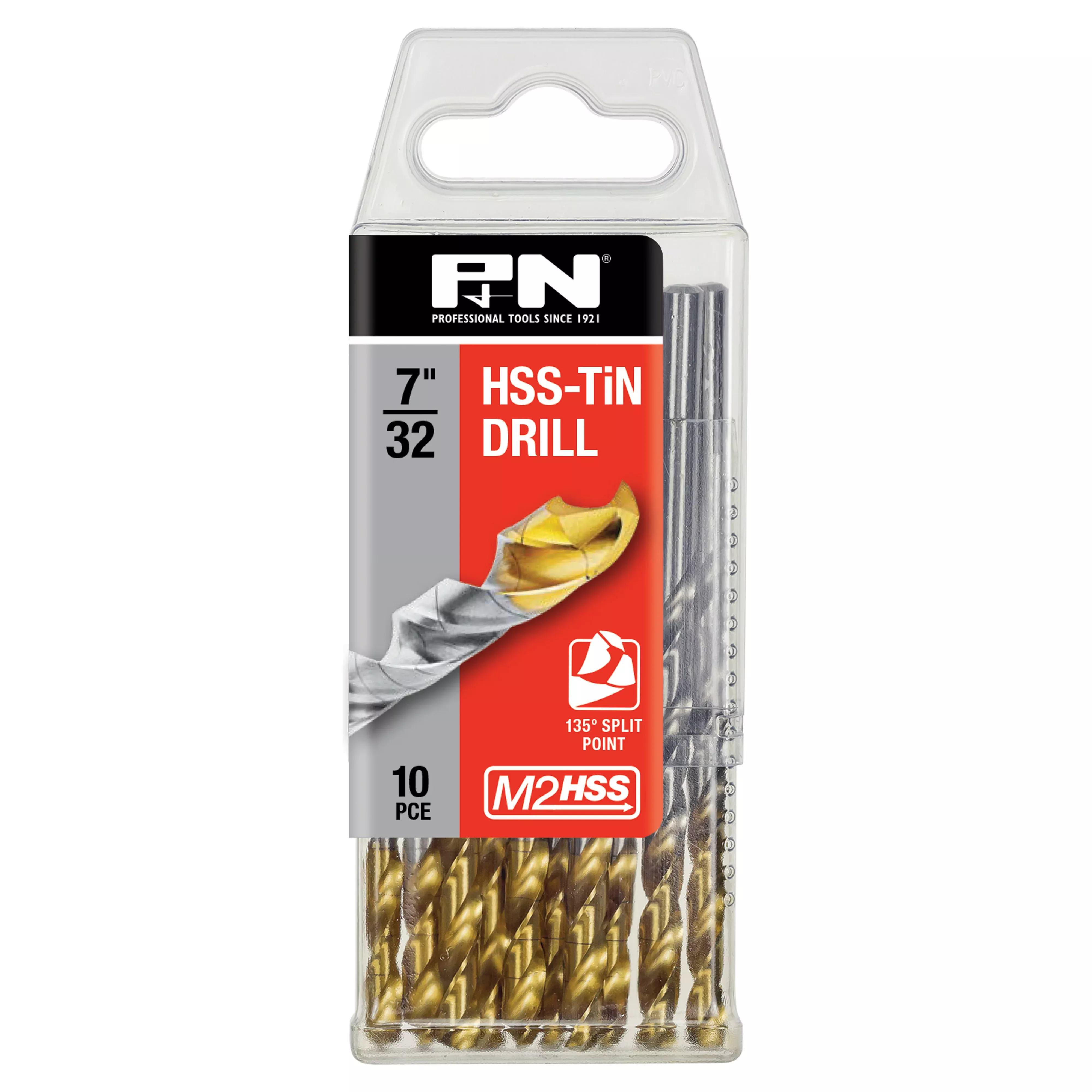 PandN - Drill Jobber Hss-Tin-Tip Tradepack 7/32In 10Pk PandN | 166412188