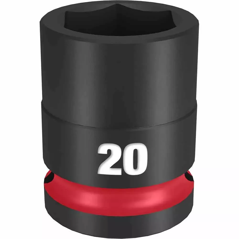 Shockwave™ 1/2" Drive 20mm Standard 6 Point I | Pro Socket Range