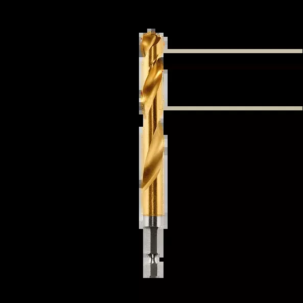 Shockwave™ Red Helix Titanium Drill Bit 10.5m - Pro Drilling Online