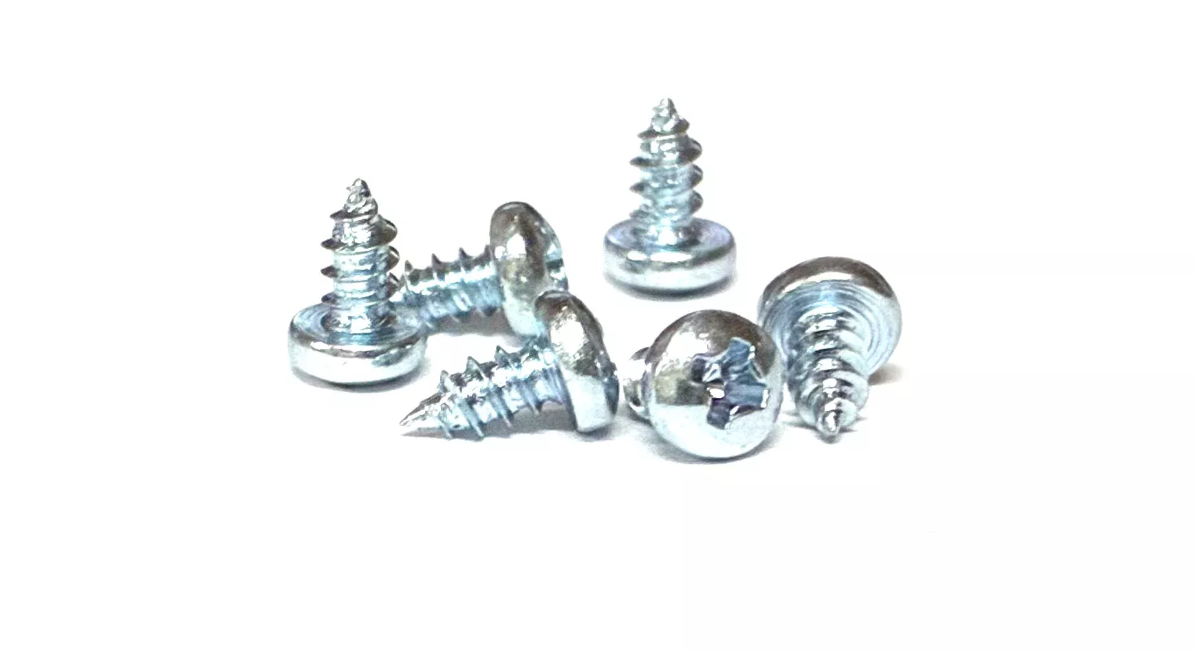 (SMPP0204) PHILLIPS PLATED PAN HEAD SHEET METAL SCREW #2 X 1 /4