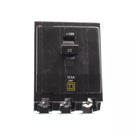 Square D New QOB320 Circuit Breaker, Black