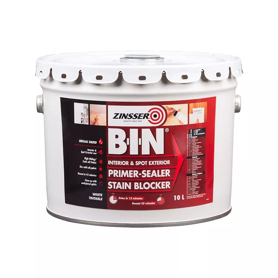 Zinsser B-I-N Shellac-Based Primer Sealer 10L